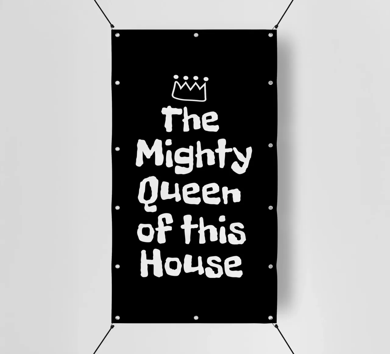 The mighty queen of this house telo in pvc da happieeagle