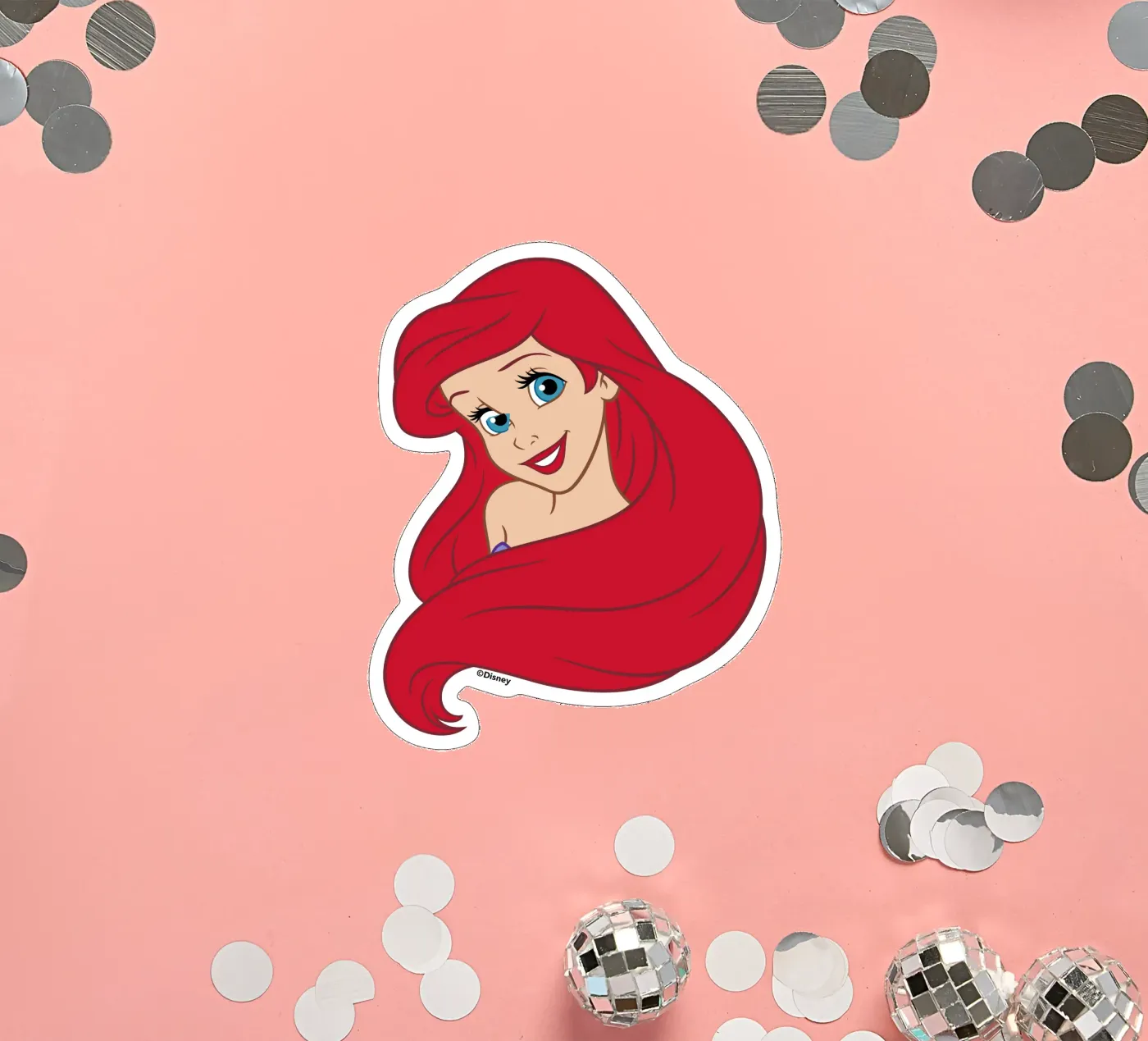 ARIELLE adesivo da DISNEY PRINCESS - Sticker Shop