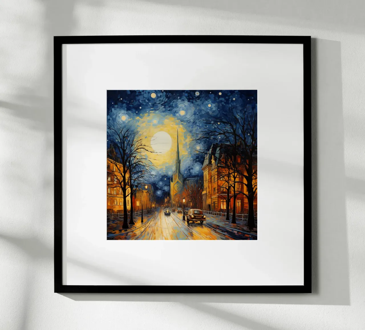 Starry Night poster da Artsy Bessy