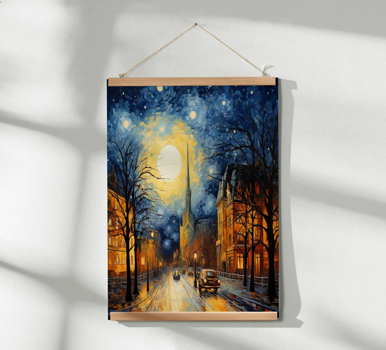 Starry Night poster da Artsy Bessy