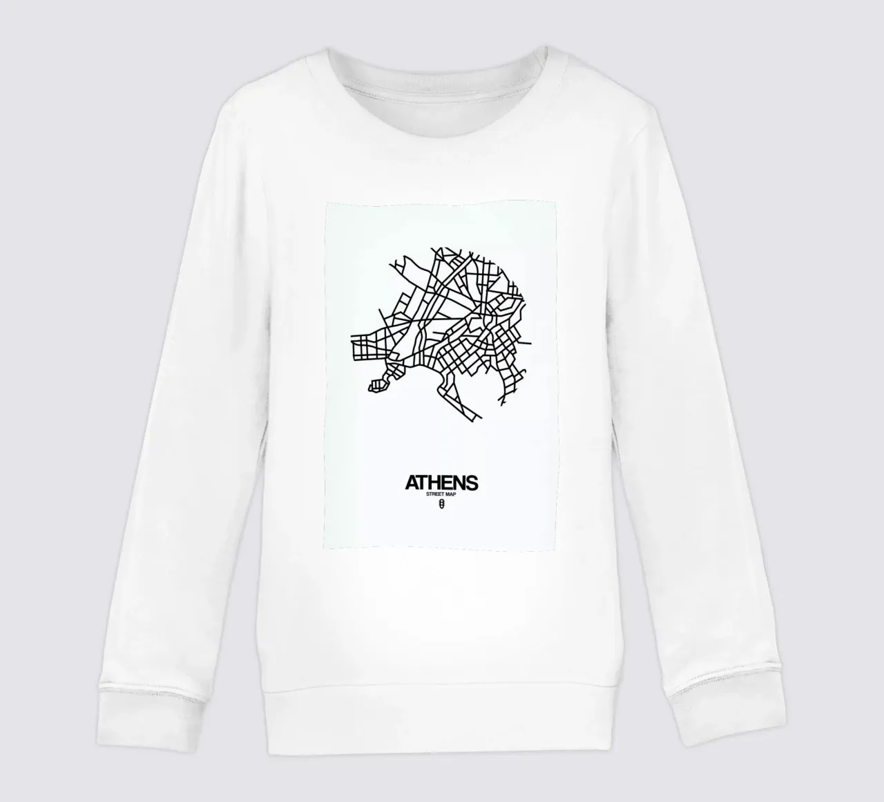 Athens kids sweatshirt by Naxart