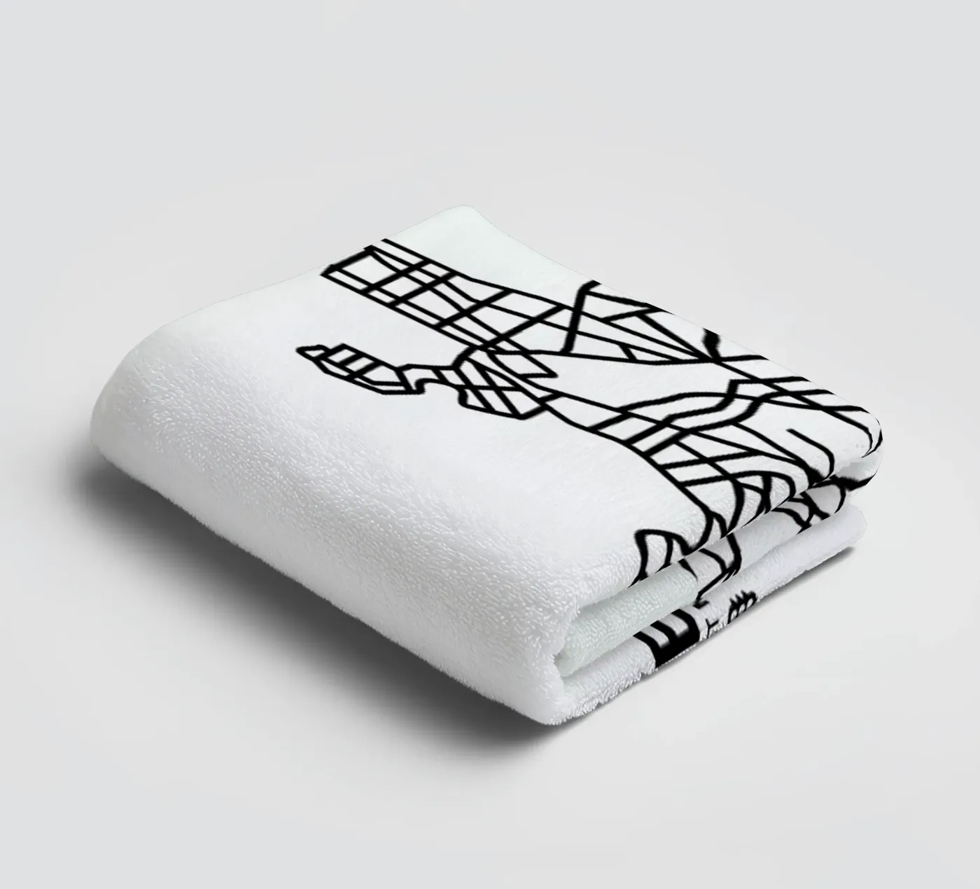 Athens badhanddoek van Naxart