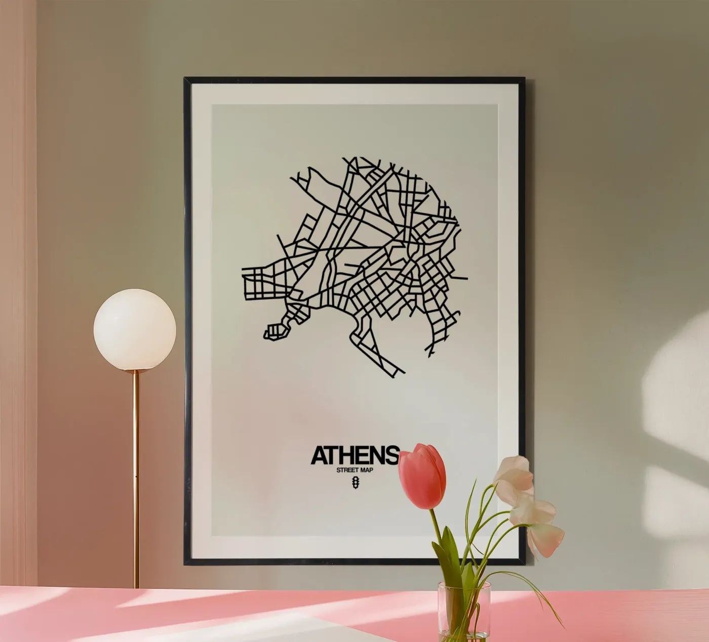 Athens poster de Naxart