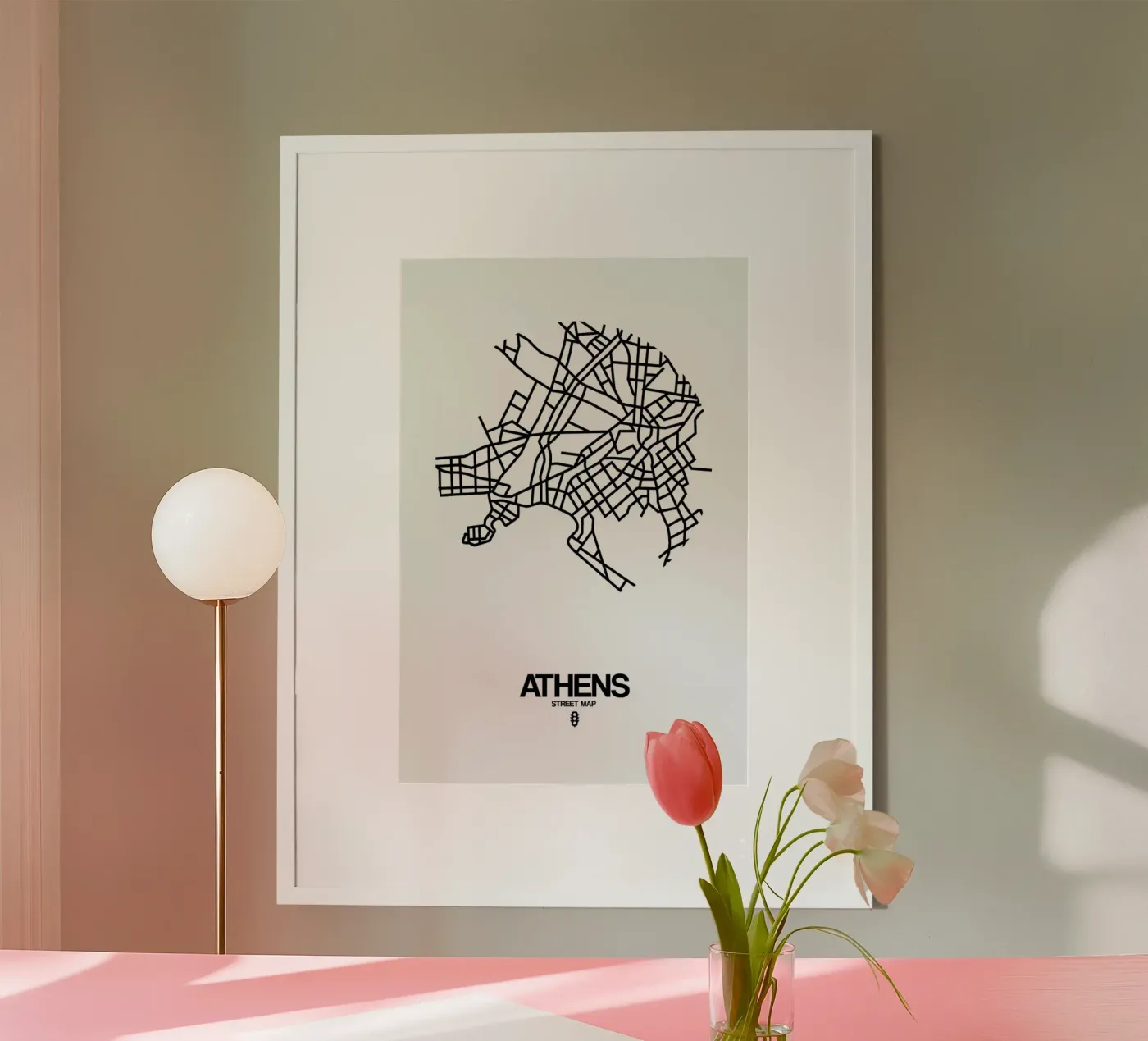 Athens poster de Naxart