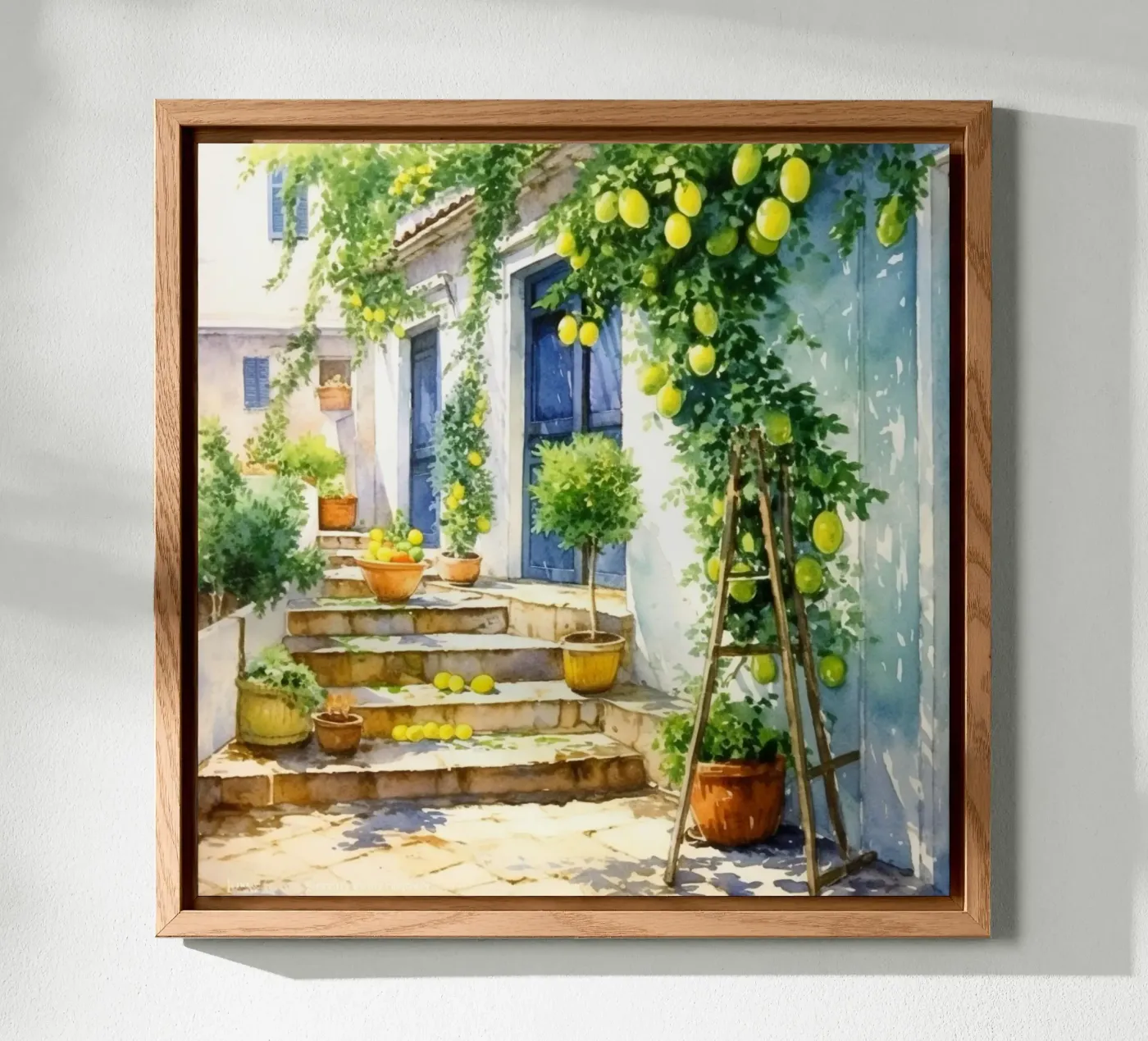 Lemons alu-dibond by Artsy Bessy