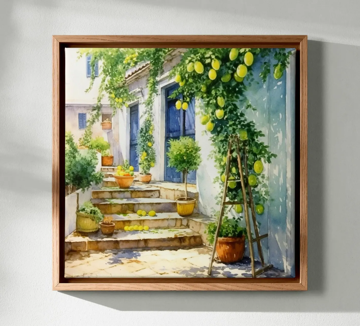 Lemons canvas van Artsy Bessy