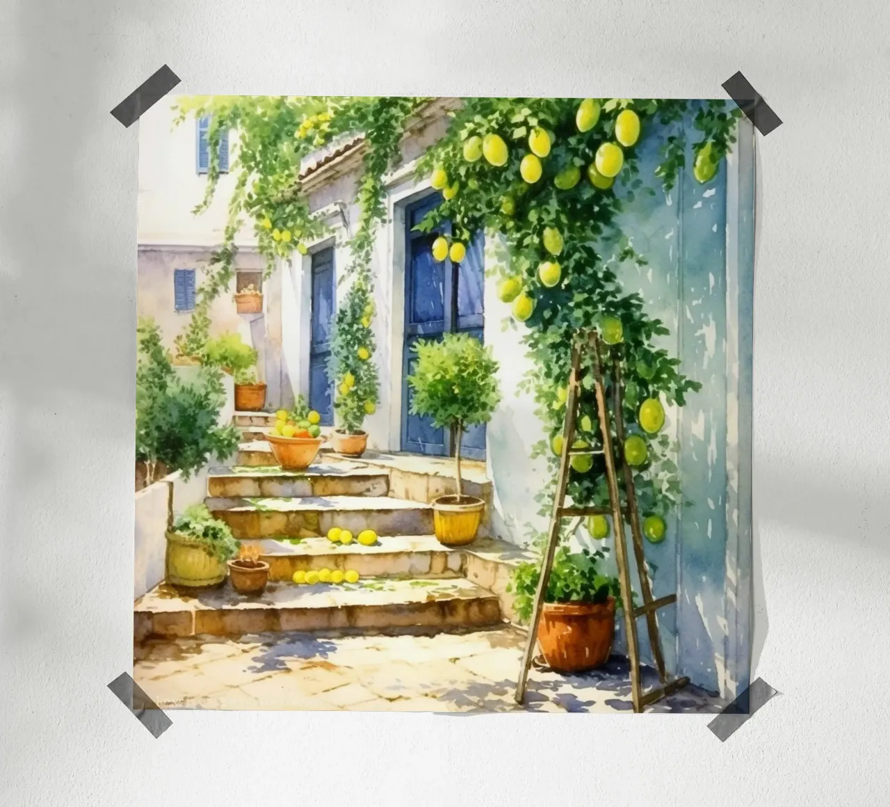 Lemons poster da Artsy Bessy