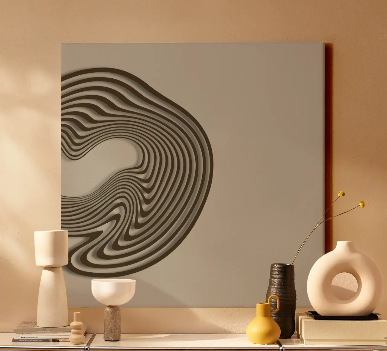 Elegant Vibration canvas by Épure design