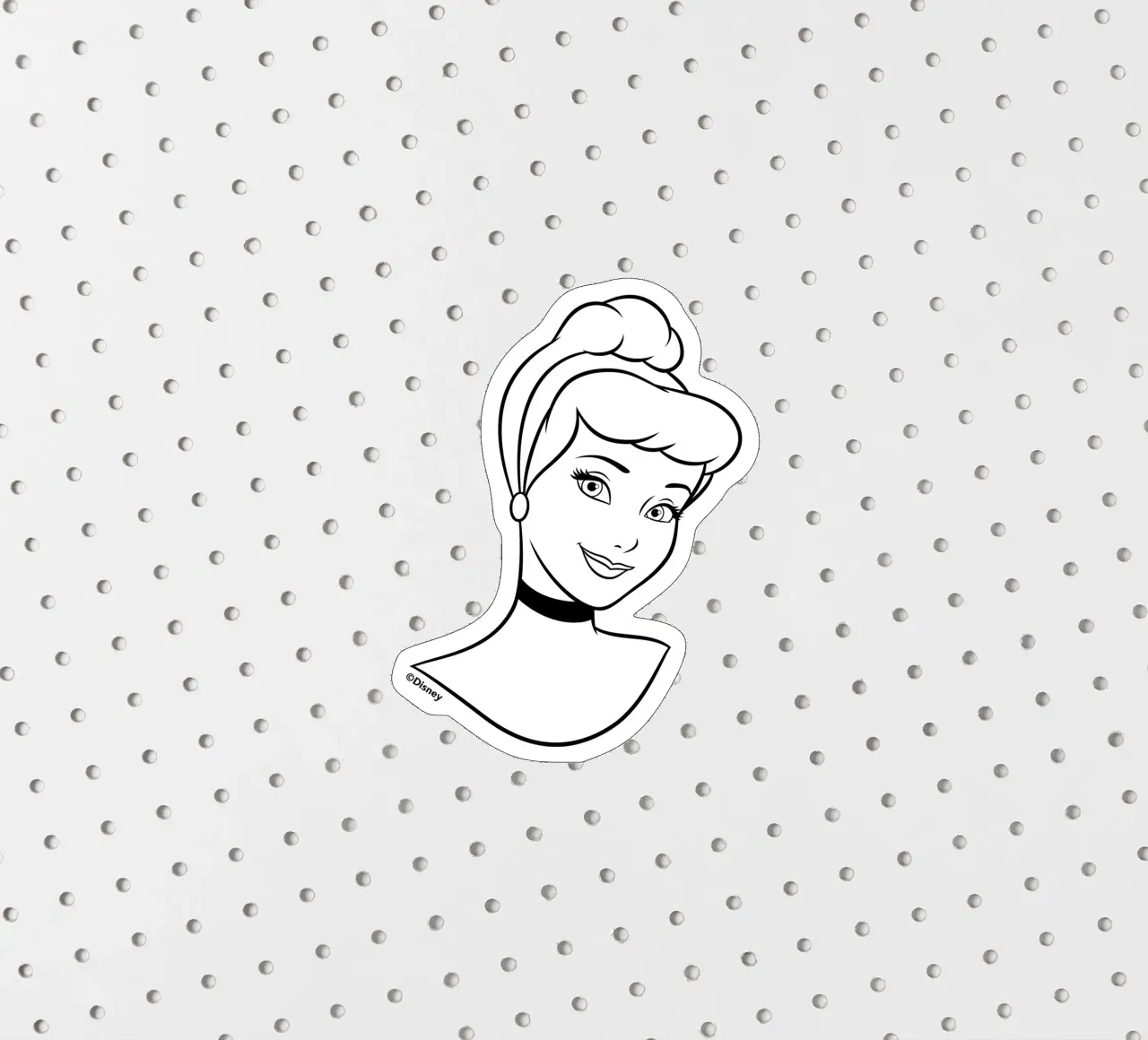 CINDERELLA OUTLINES sticker by DISNEY PRINCESS - Sticker Shop