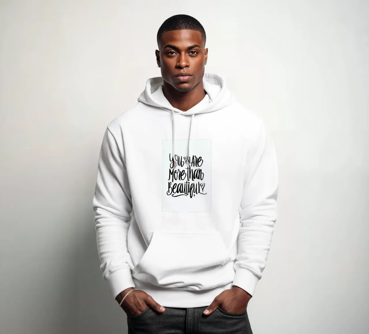 You Are More Than Beautiful sudadera con capucha de Honeymoon Hotel