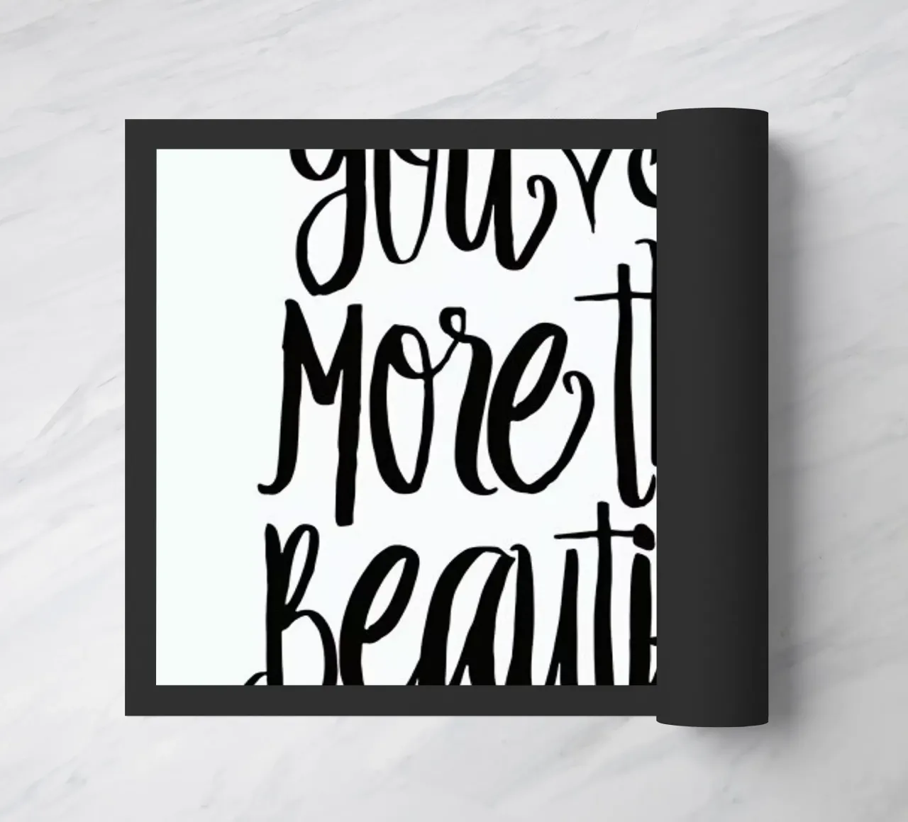 You Are More Than Beautiful zerbino da Honeymoon Hotel