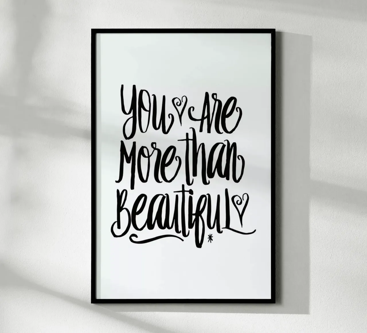 You Are More Than Beautiful carta hahnemühle da Honeymoon Hotel