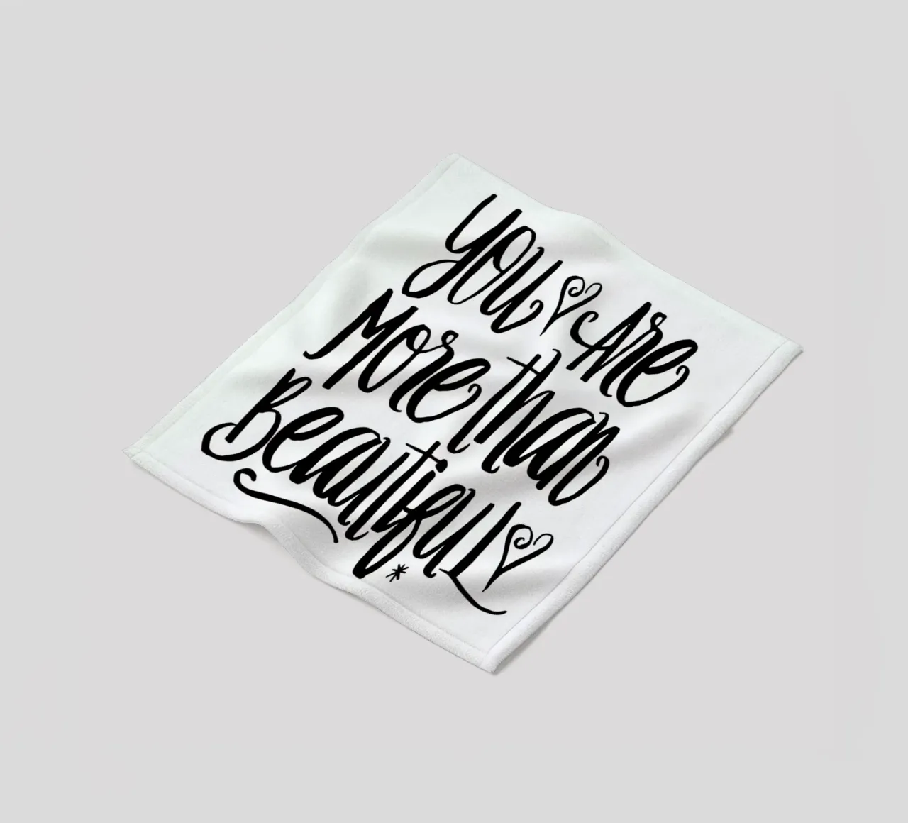 You Are More Than Beautiful coperta in pile da Honeymoon Hotel