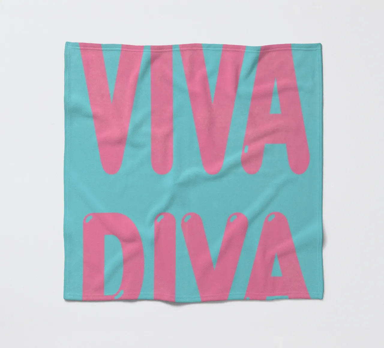 Viva-Diva Glamour fleece blanket by Carinaprint
