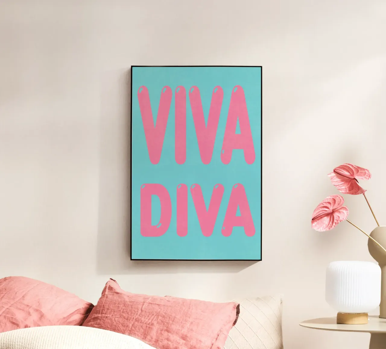 Viva-Diva Glamour acrylic glass by Carinaprint
