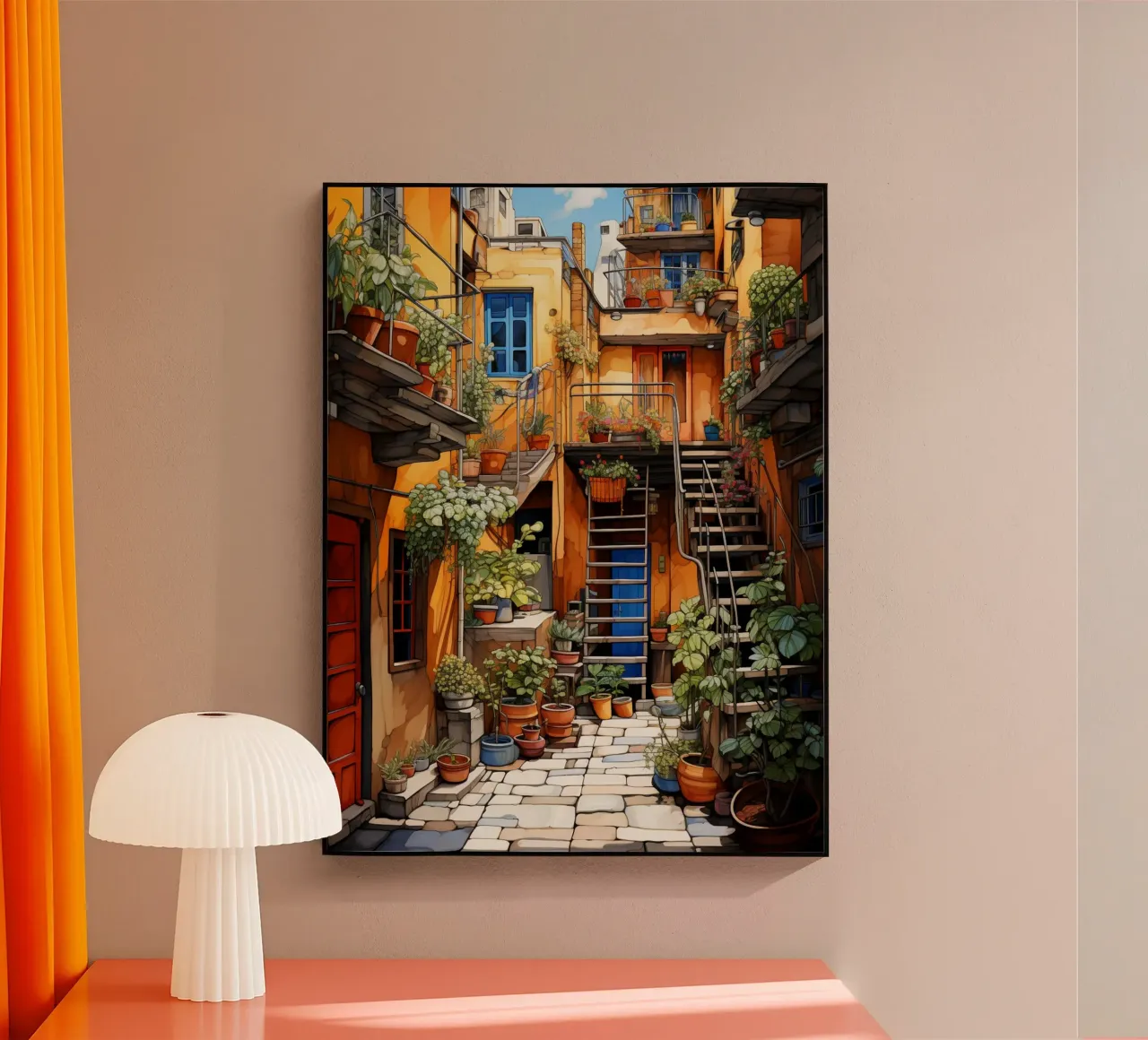 Courtyard plexiglass da Artsy Bessy