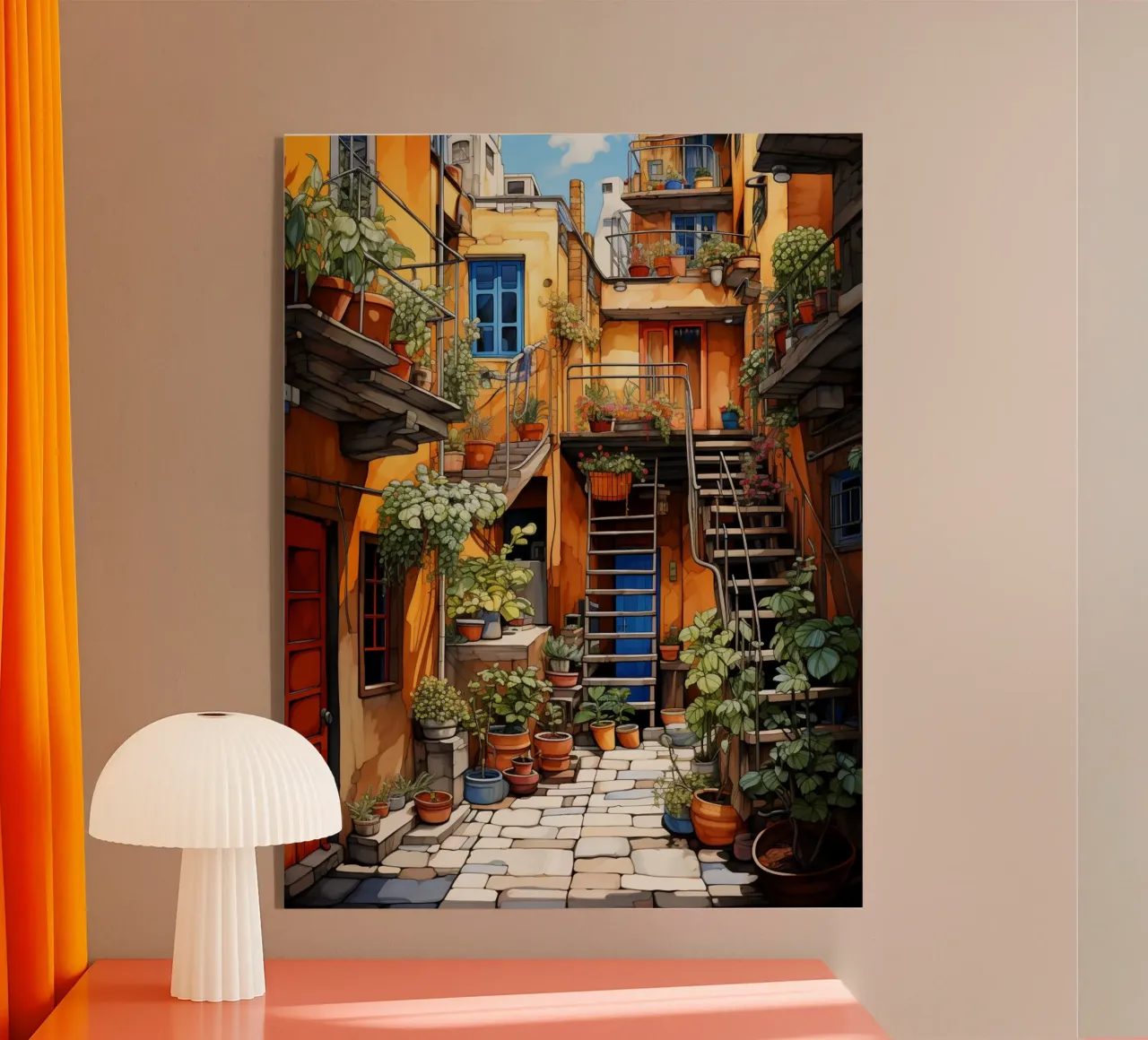 Courtyard plexiglass da Artsy Bessy