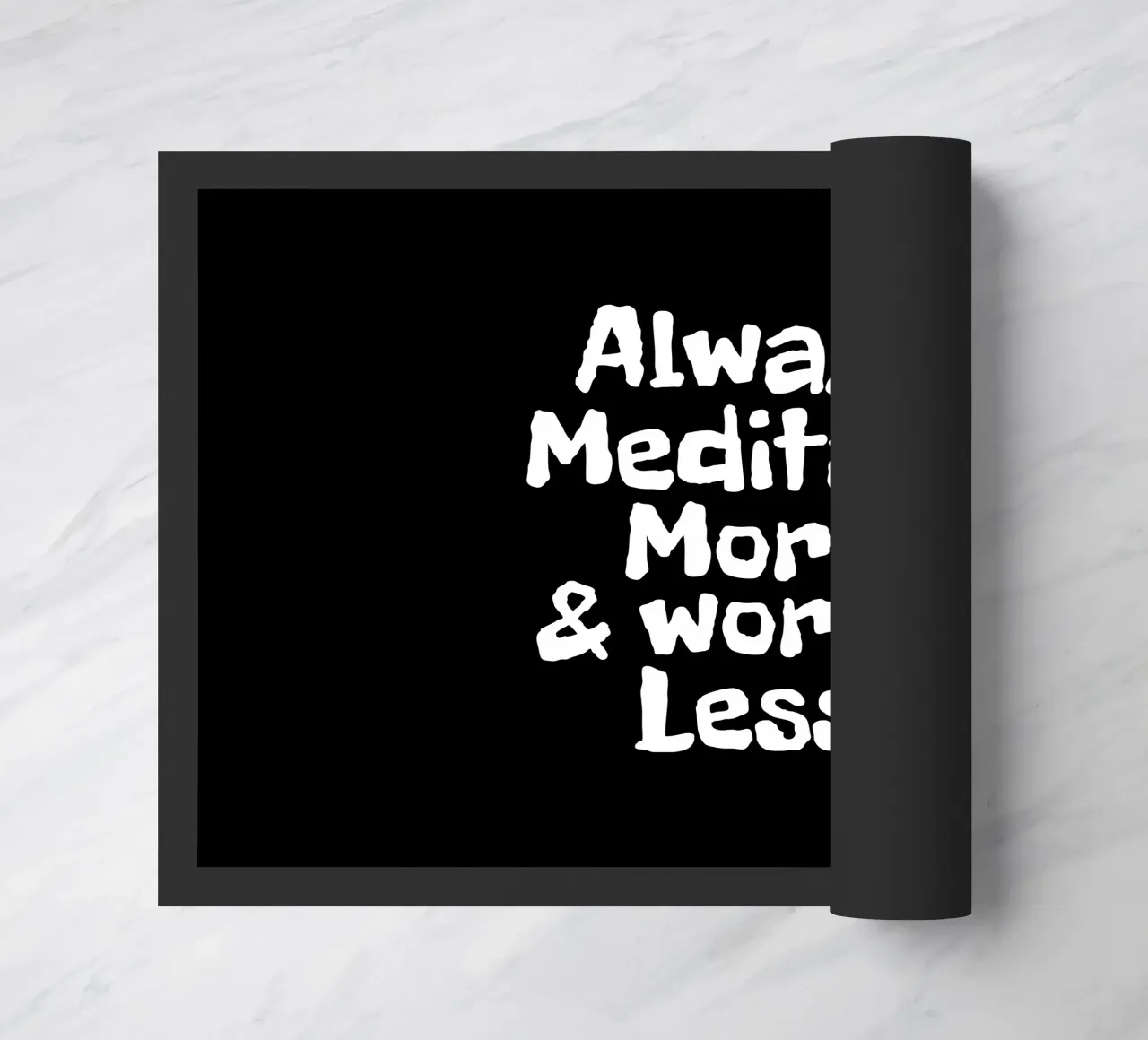 Always meditate more and worry less zerbino da happieeagle