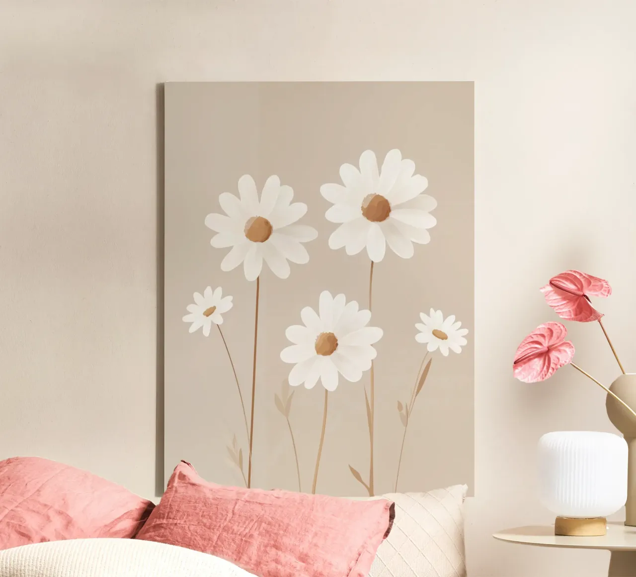 Lovely Daisies canvas by treechild