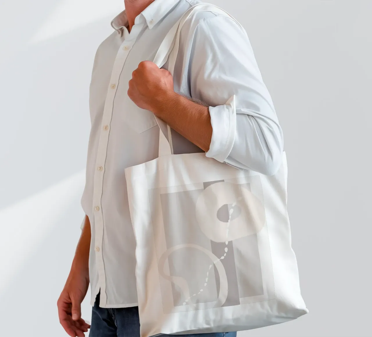Vie Simple No 49 borsa in juta da treechild