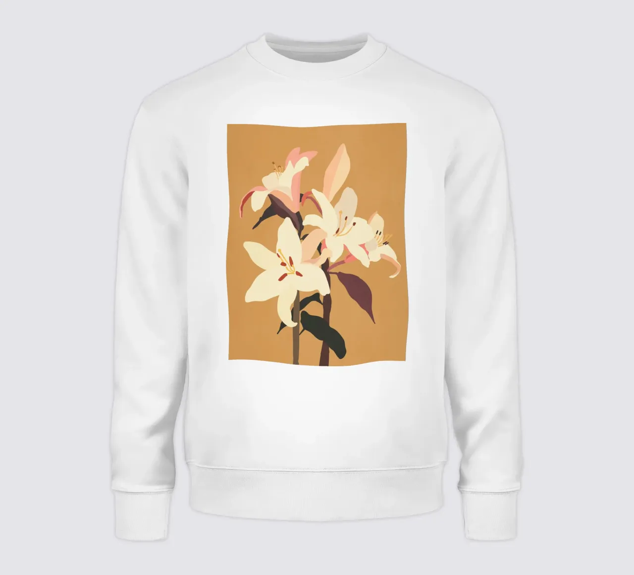 Gigli bianchi felpa da ThingDesign