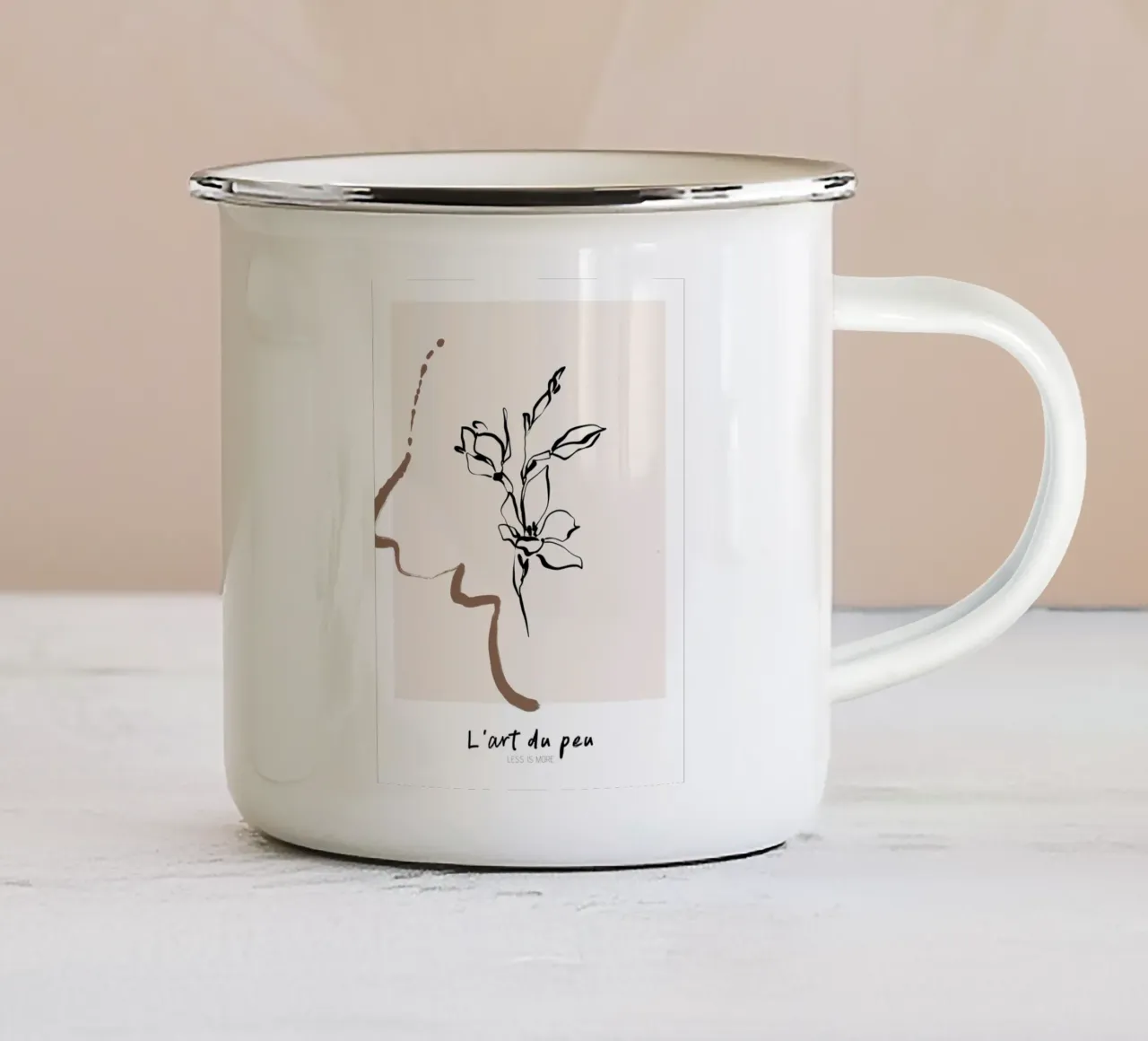 Vie Simple No 50 tazza in smalto da treechild