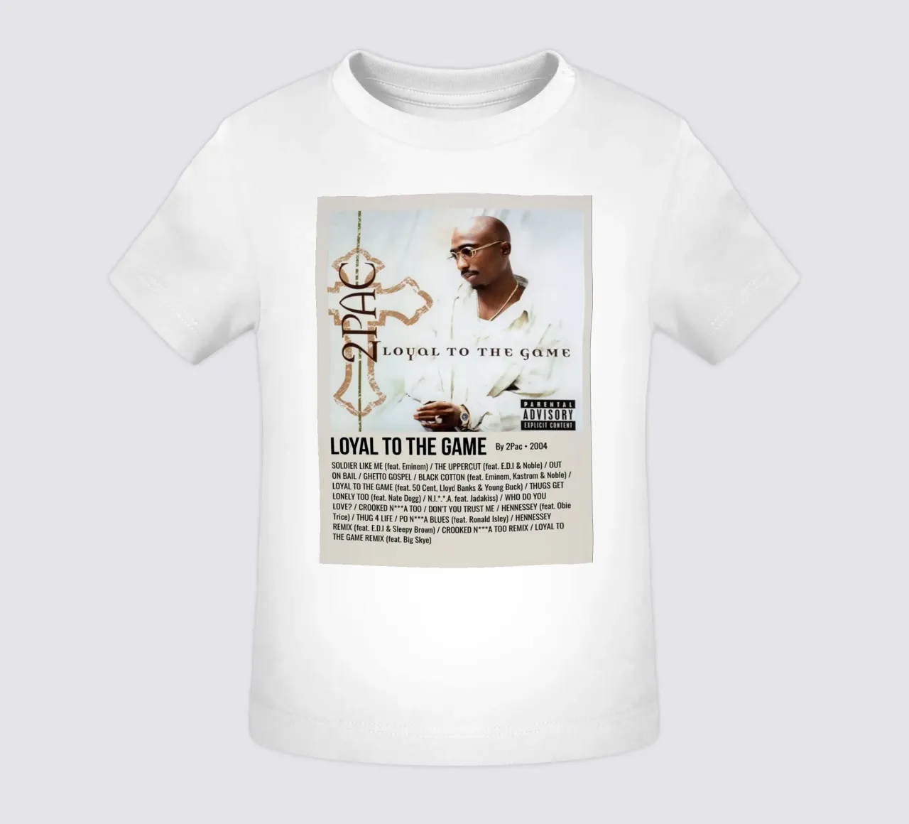 LOYAL TO THE GAME By 2Pac - 2004 maglietta neonato da SoundStudio