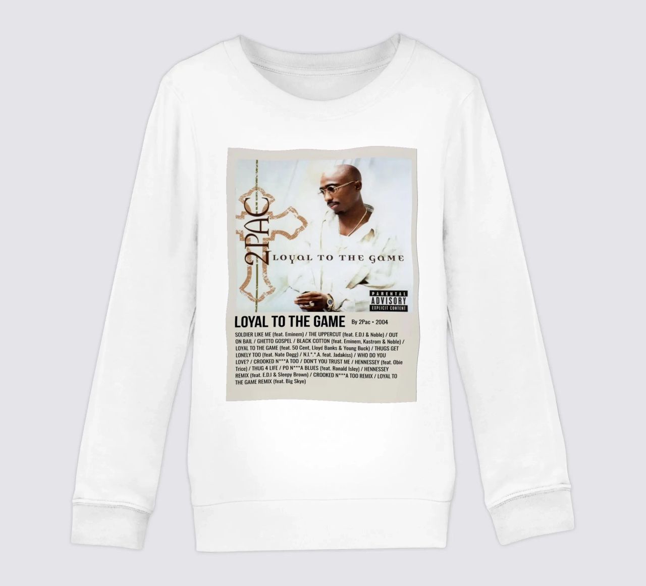 LOYAL TO THE GAME By 2Pac - 2004 felpa bambino da SoundStudio
