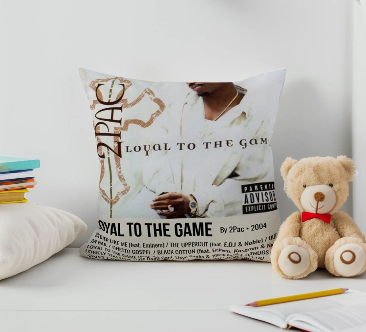 LOYAL TO THE GAME By 2Pac - 2004 cuscino da SoundStudio