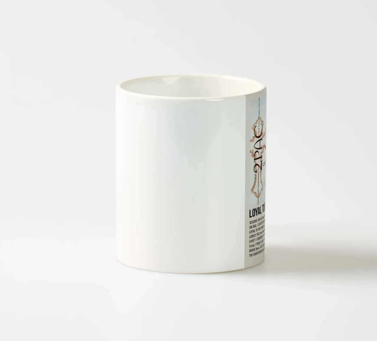 LOYAL TO THE GAME By 2Pac - 2004 tazza in ceramica da SoundStudio