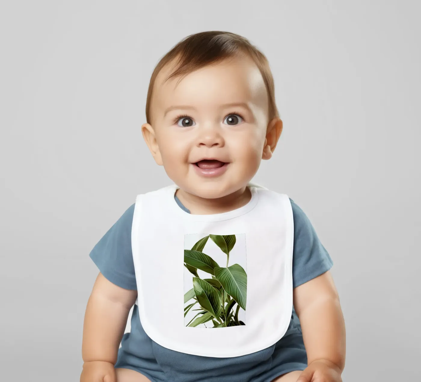 Leaves bavaglino da Laura Palm