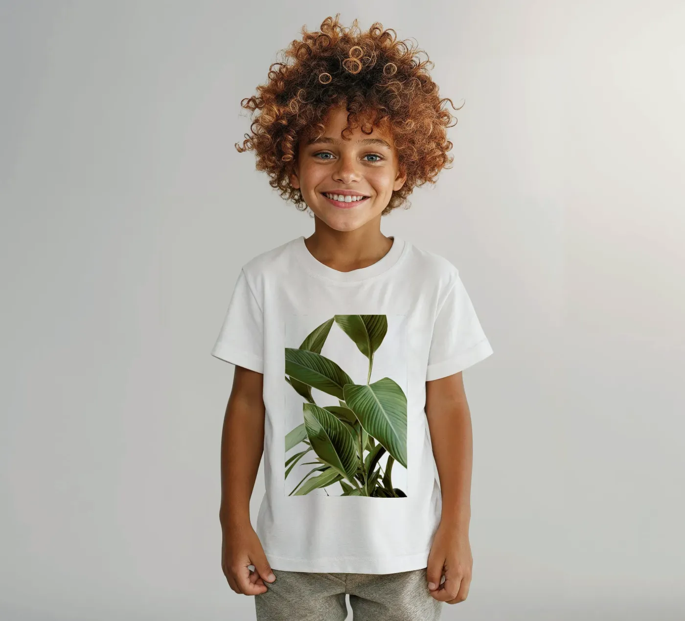 Leaves t-shirt bambini da Laura Palm