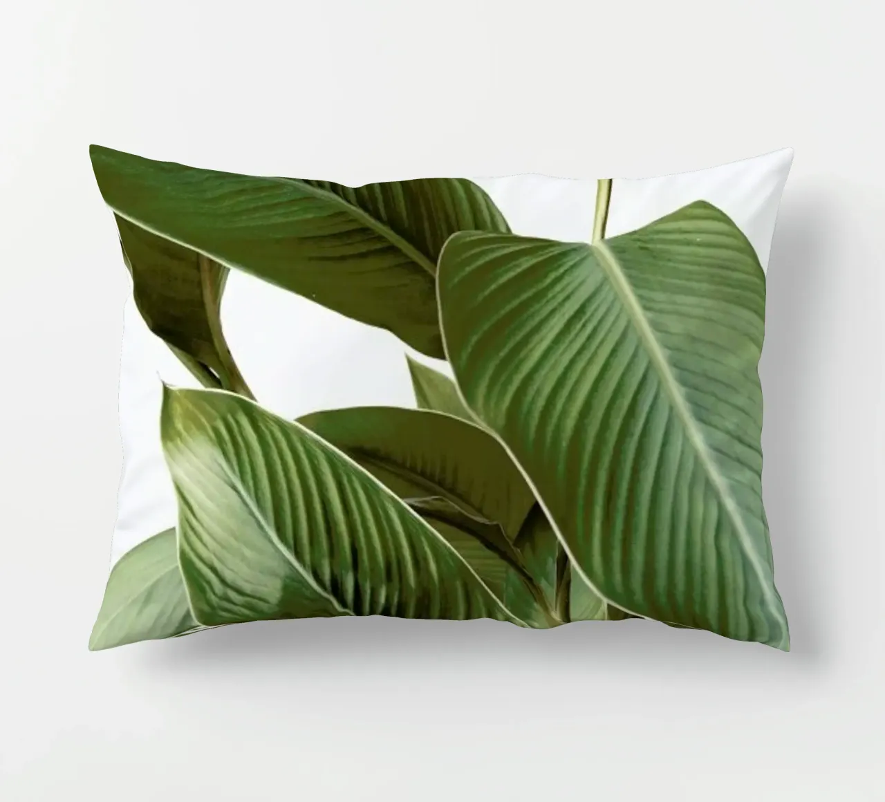 Leaves Kissen von Laura Palm