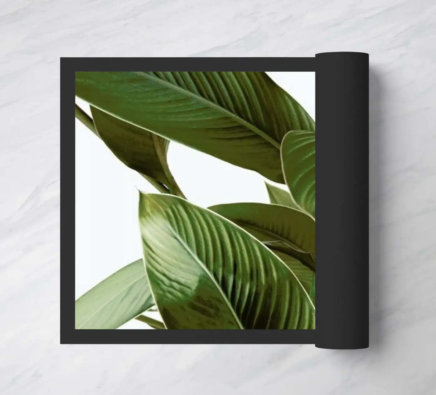 Leaves deurmat van Laura Palm