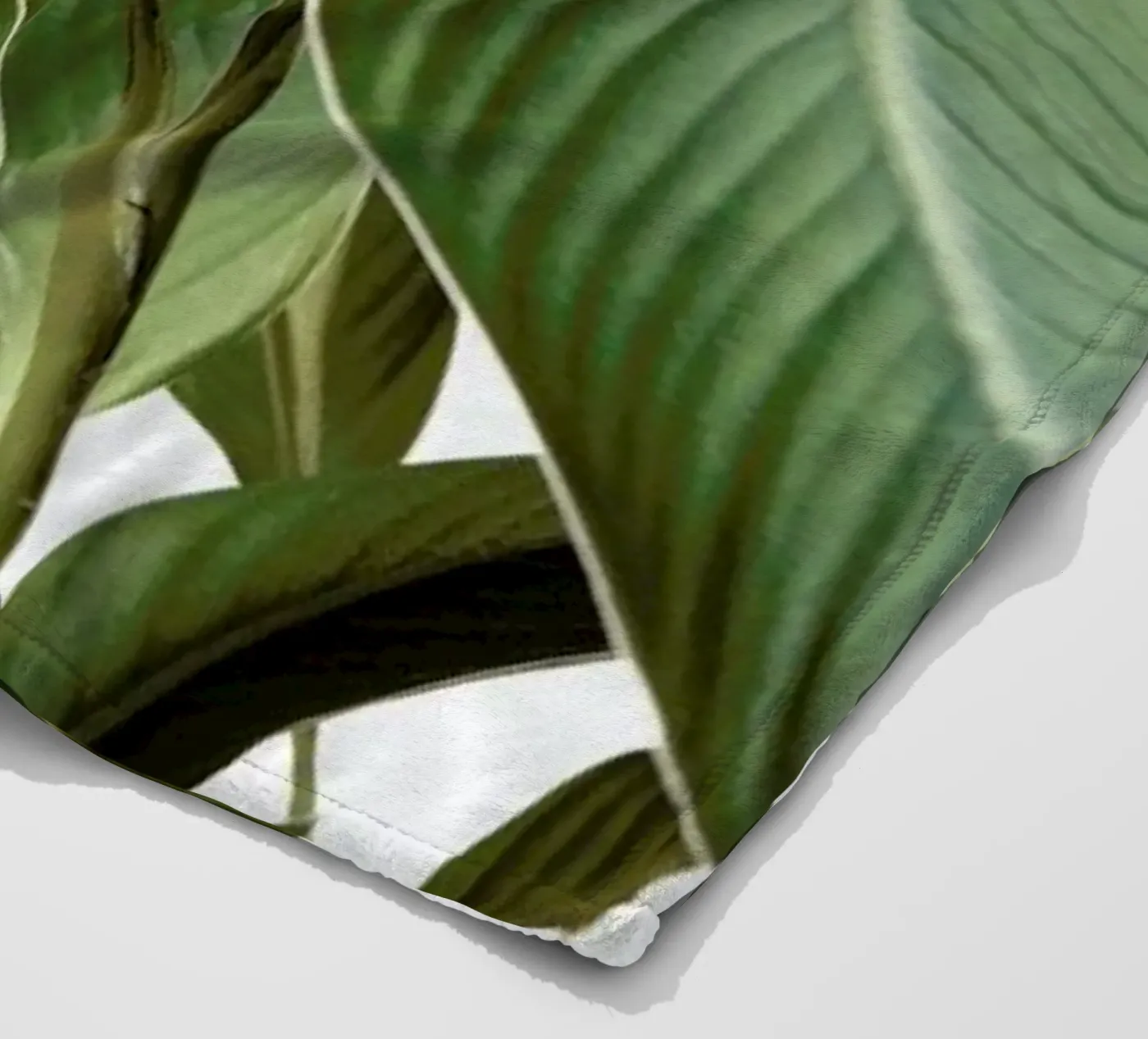 Leaves Fleecedecke von Laura Palm