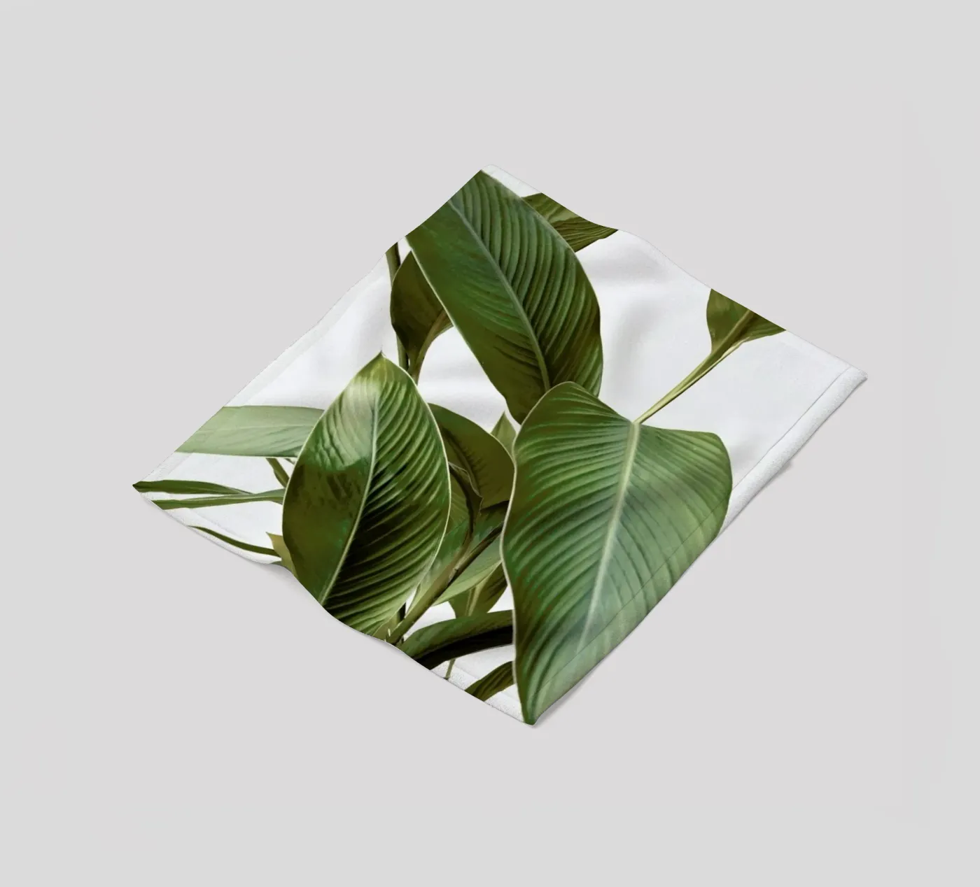 Leaves Fleecedecke von Laura Palm