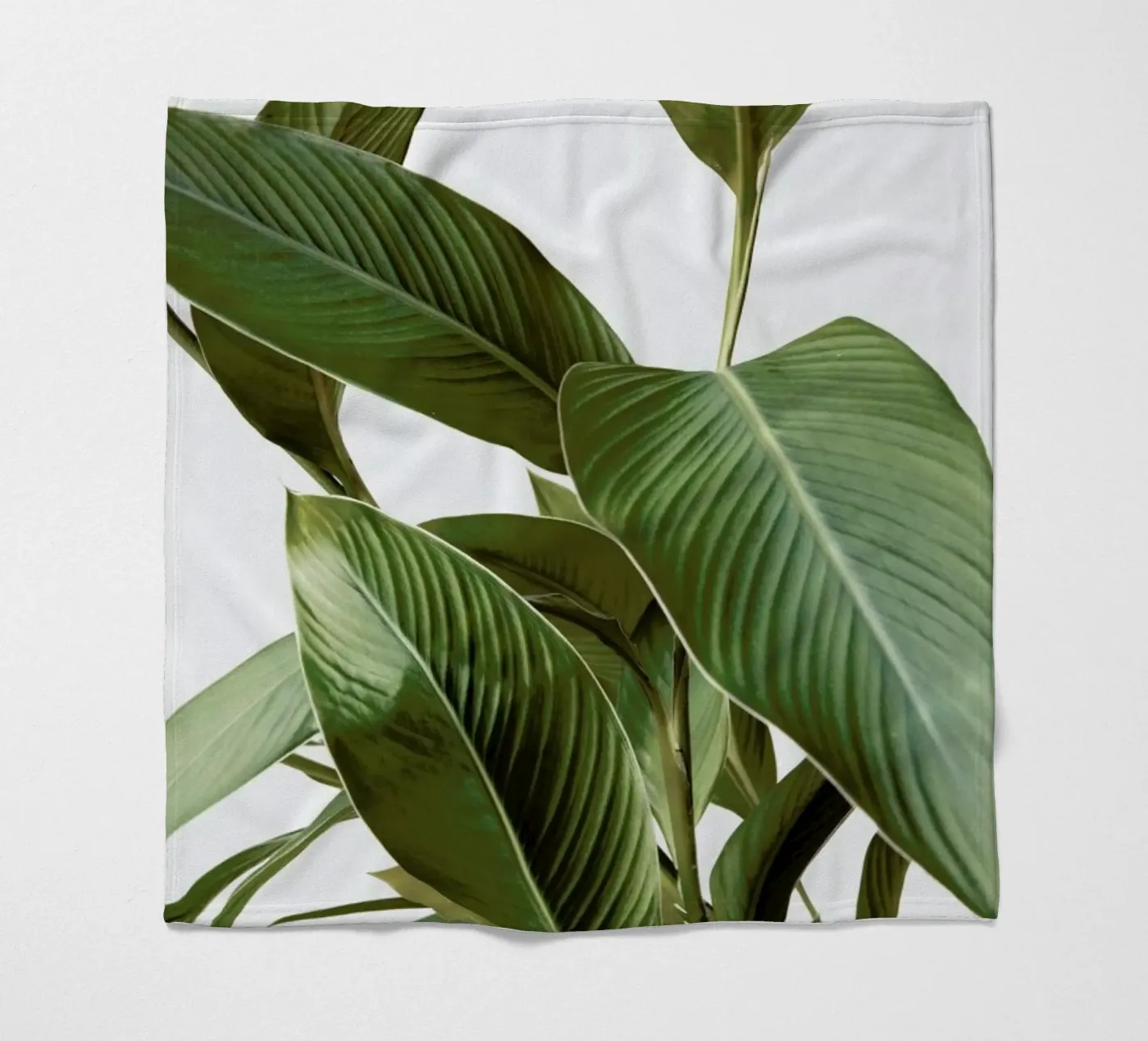 Leaves fleecedeken van Laura Palm