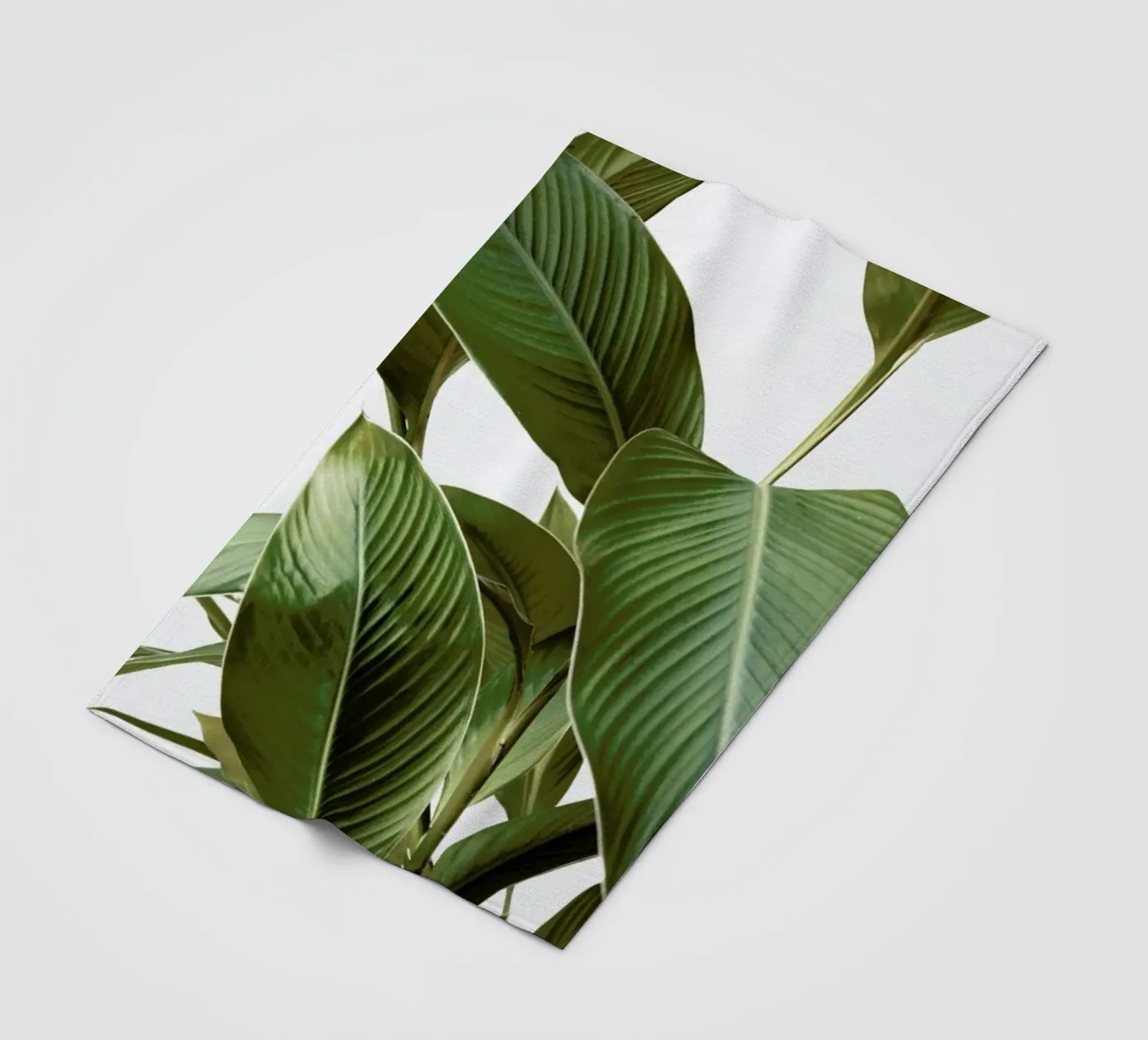 Leaves fleecedeken van Laura Palm