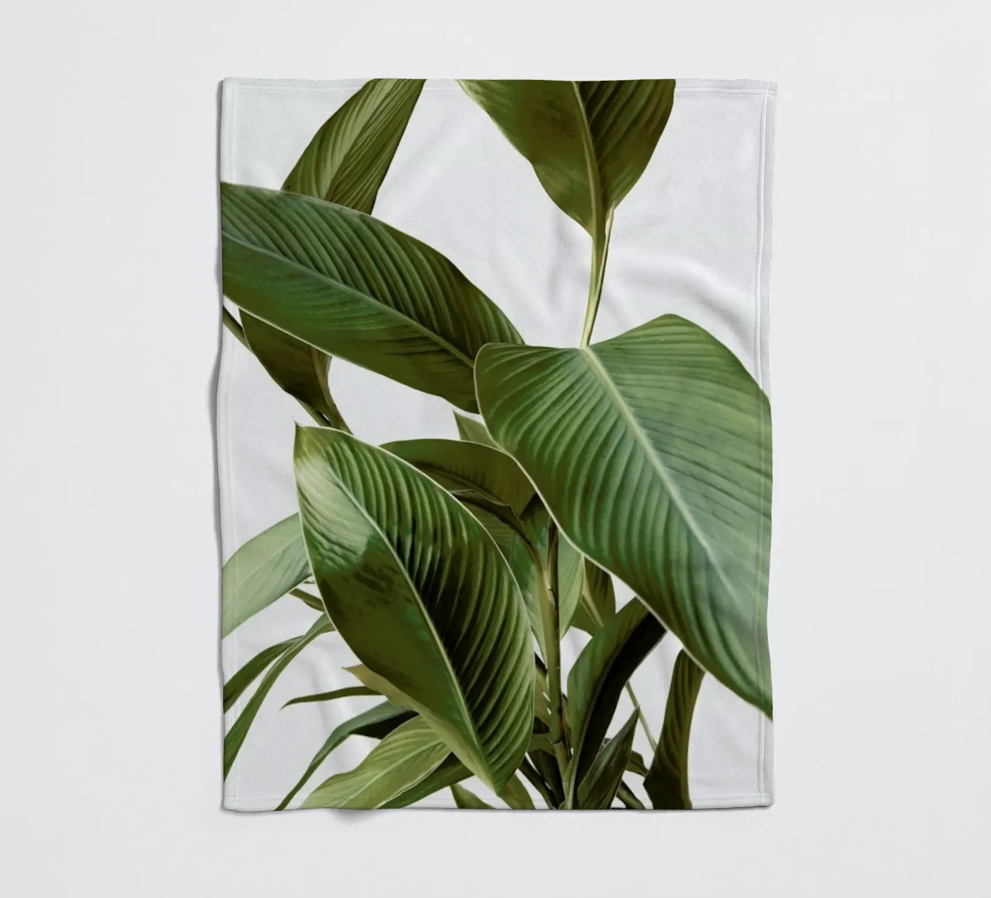 Leaves fleecedeken van Laura Palm