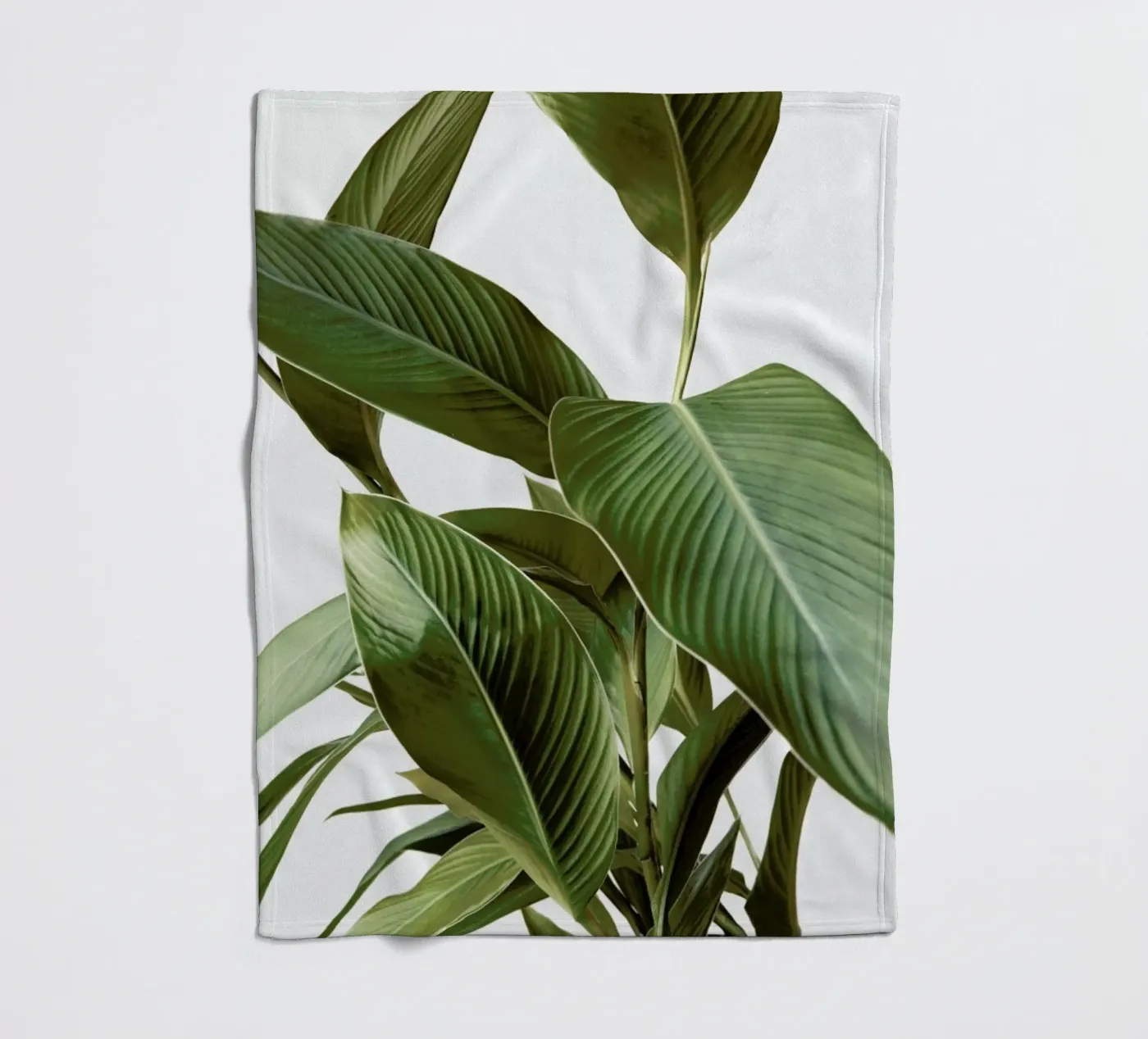 Leaves Fleecedecke von Laura Palm