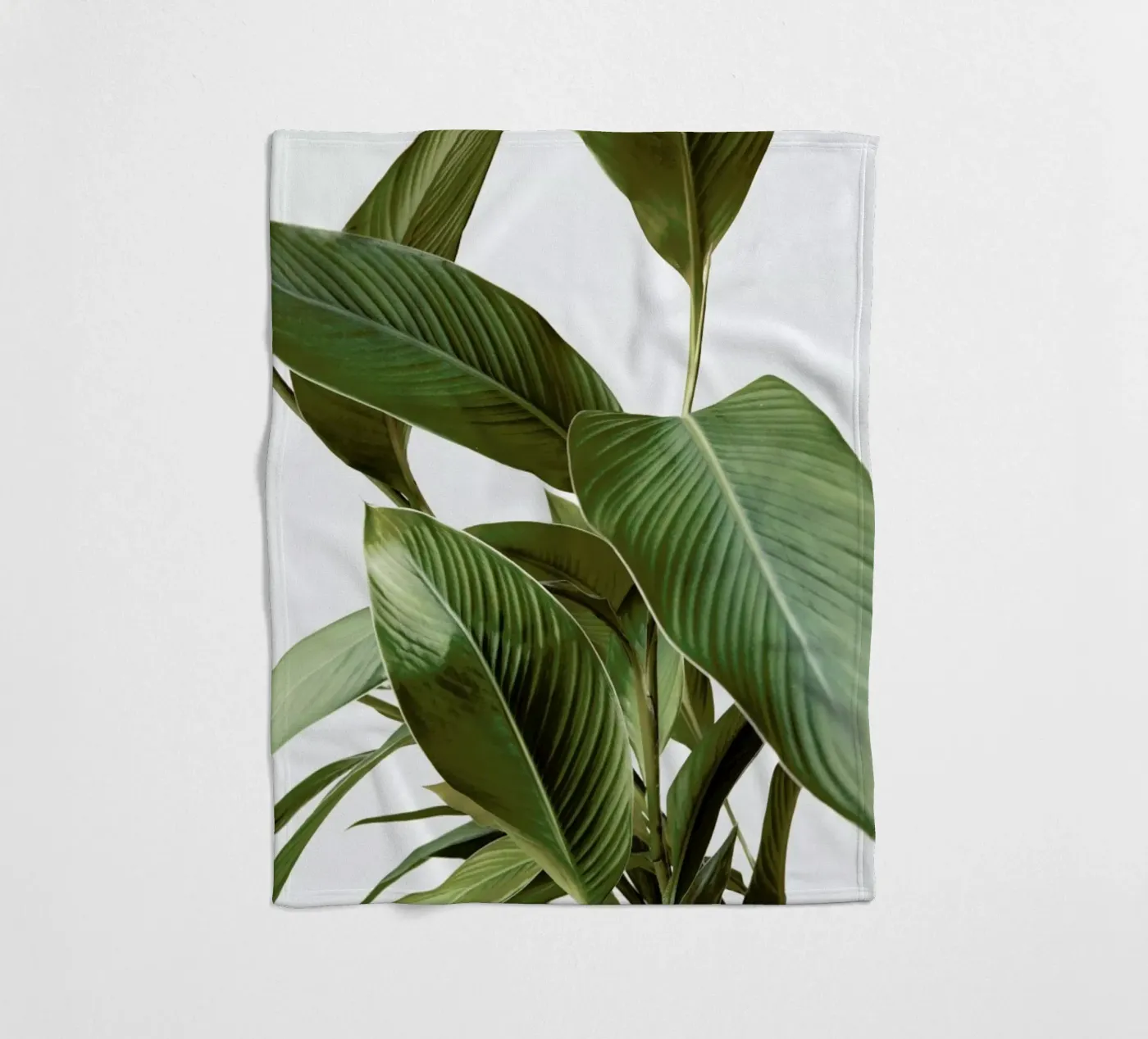 Leaves Fleecedecke von Laura Palm