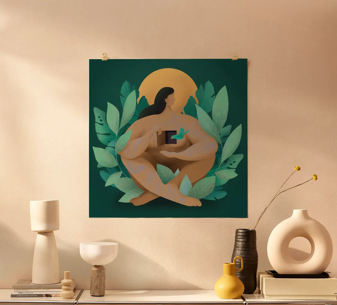 Zuhause poster da Art by Coco