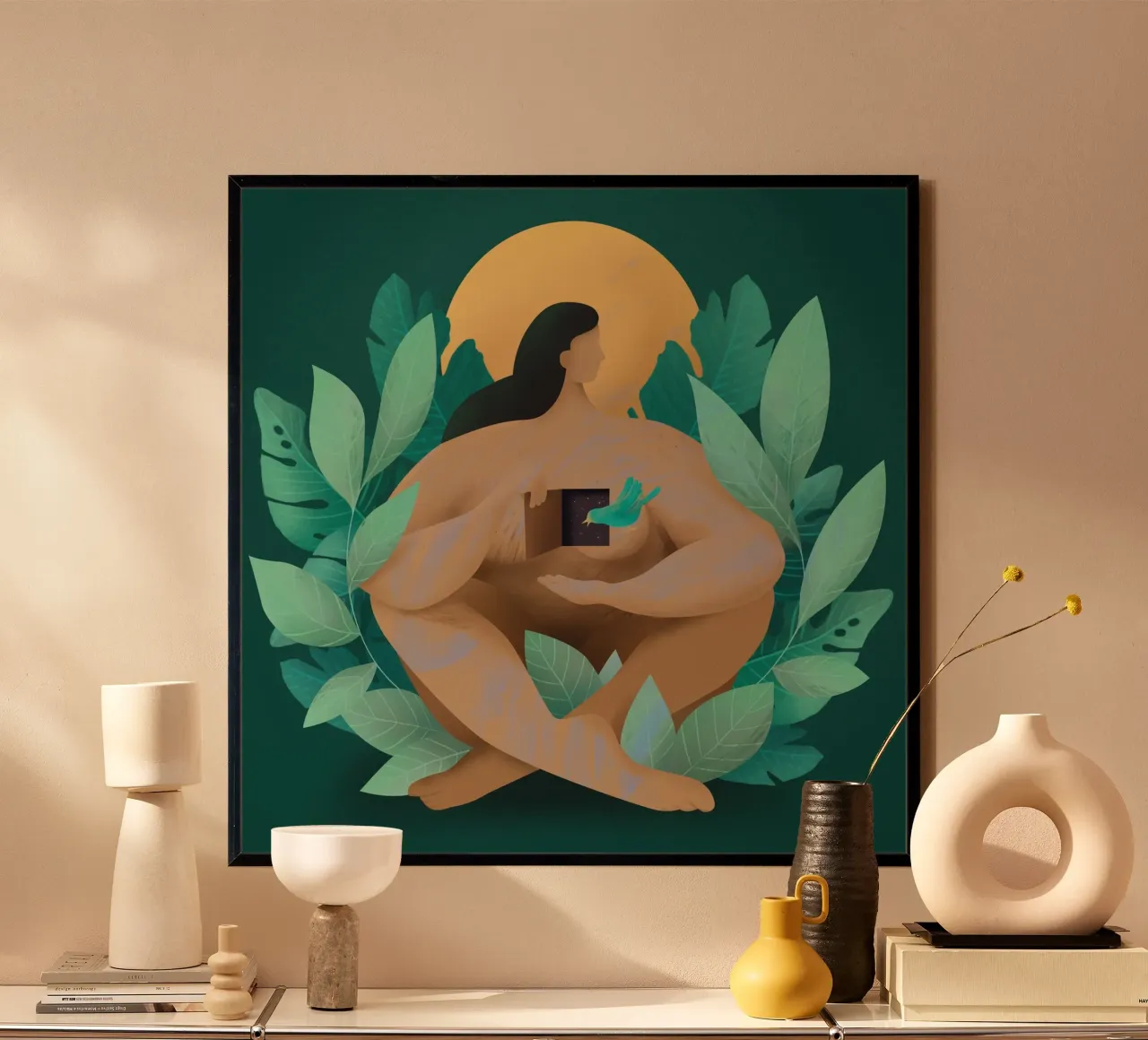 Zuhause poster da Art by Coco