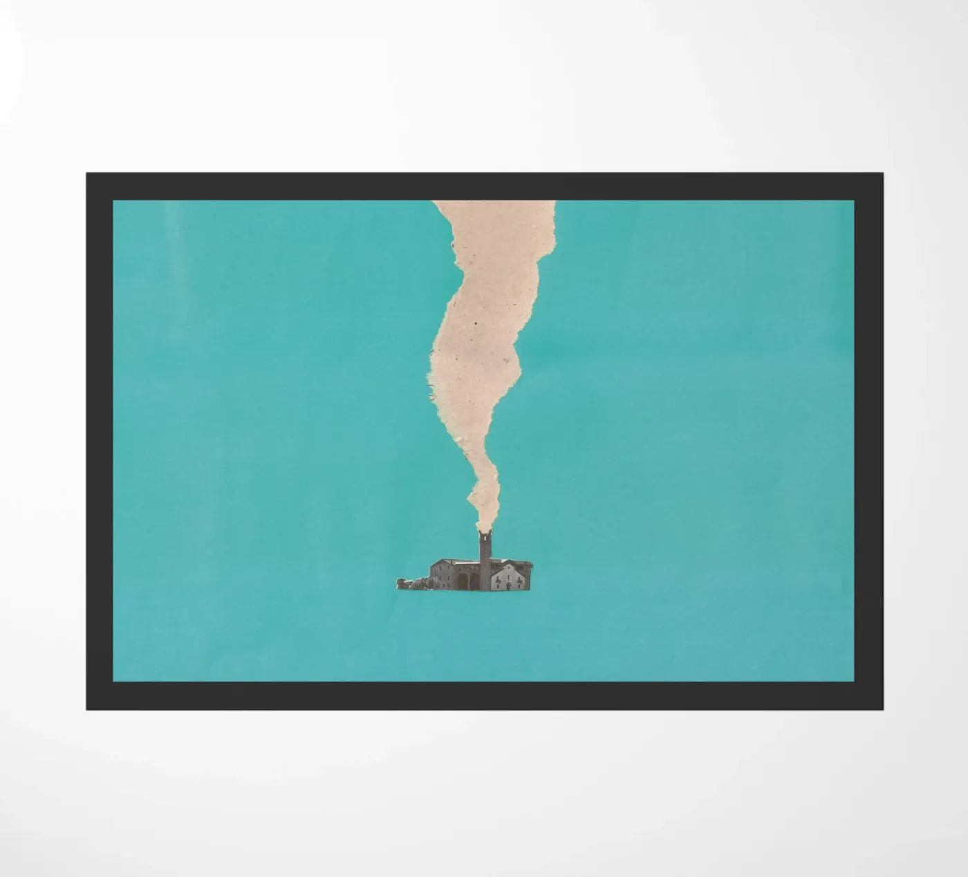 Chimney doormat by Carlos Quitério