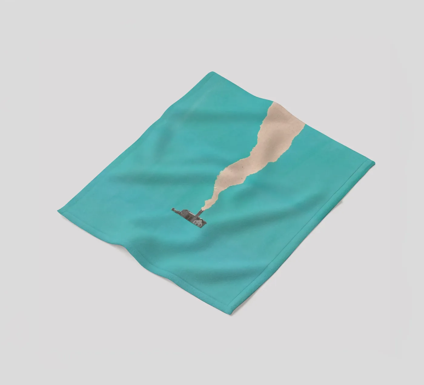 Chimney Fleecedecke von Carlos Quitério