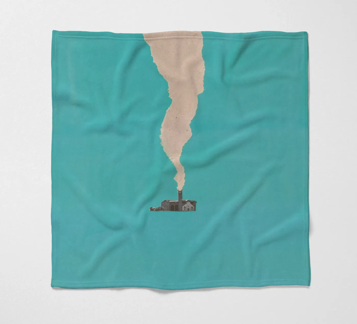 Chimney Fleecedecke von Carlos Quitério