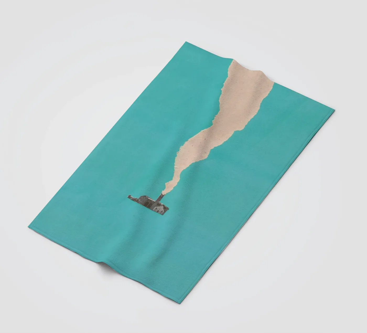 Chimney Fleecedecke von Carlos Quitério