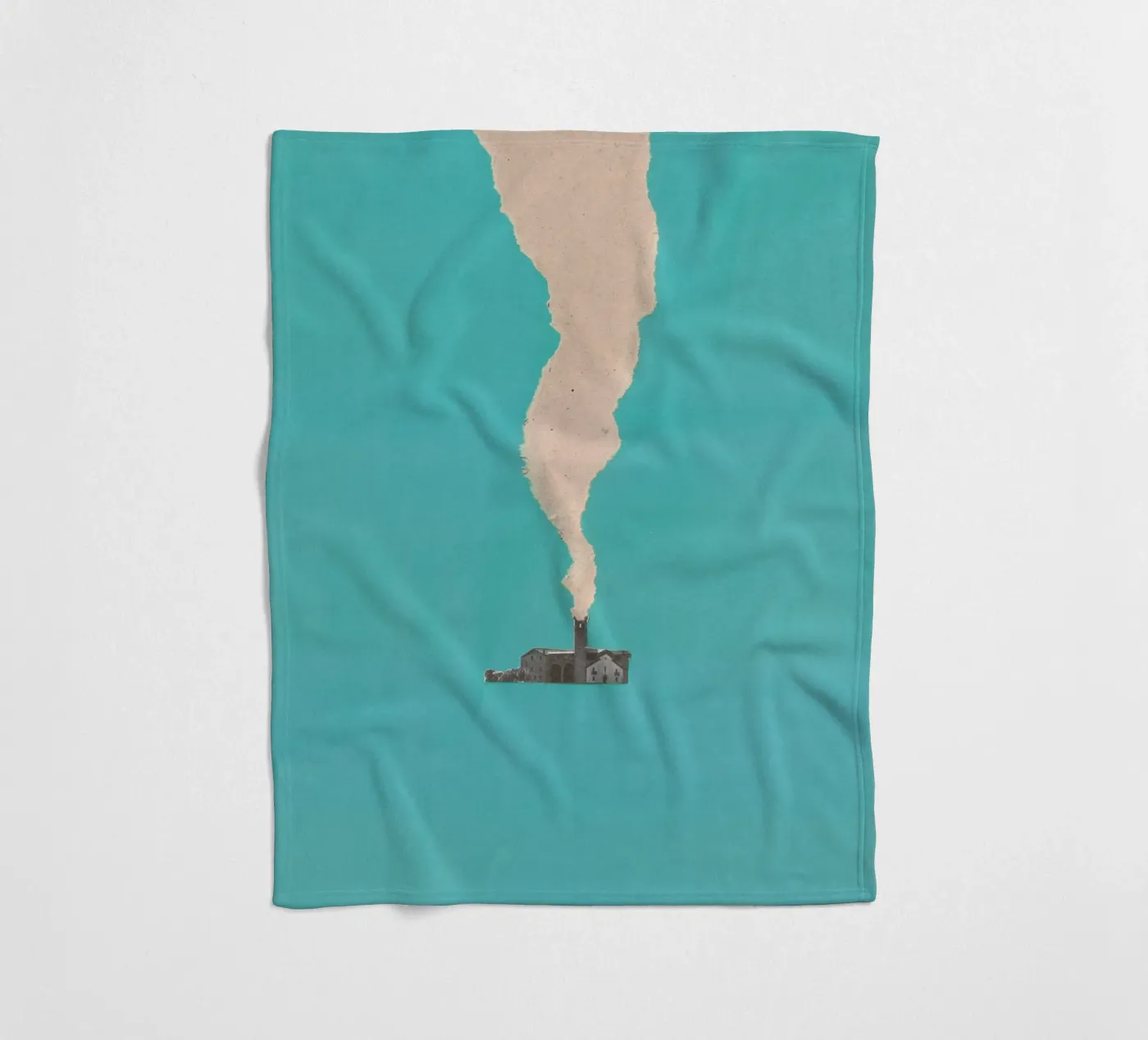 Chimney Fleecedecke von Carlos Quitério