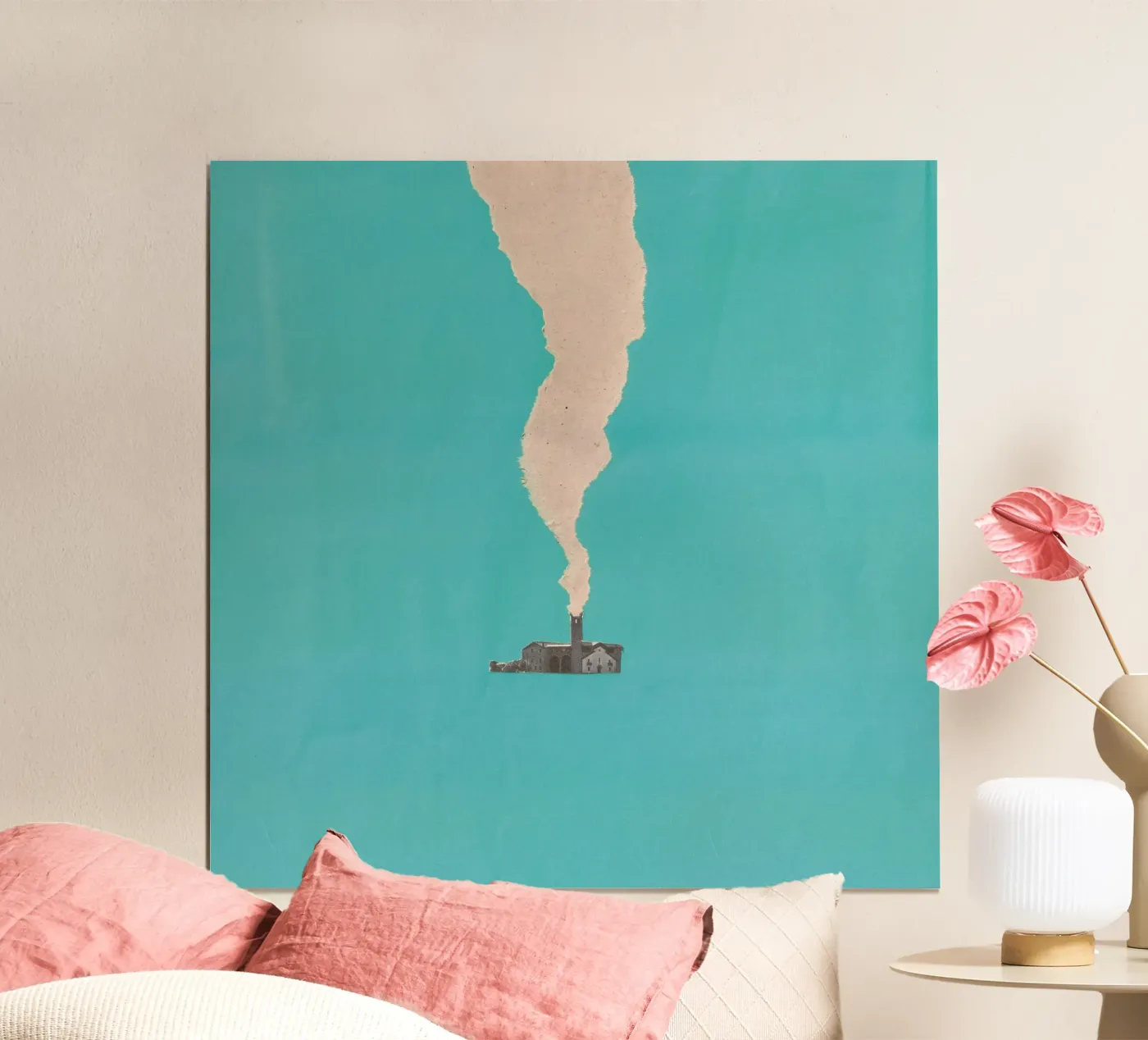 Chimney Poster von Carlos Quitério