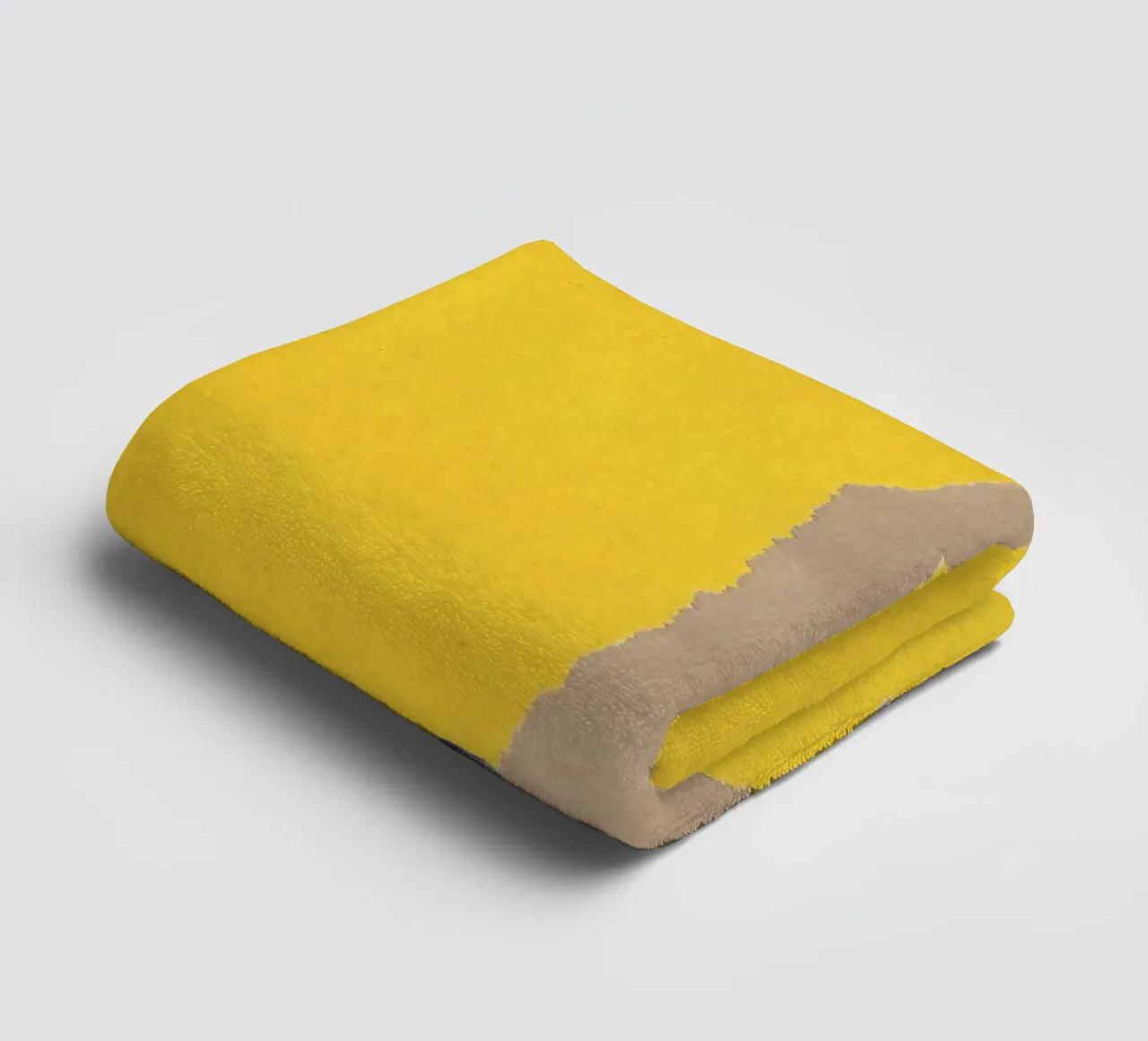 Couple torn path towel by Carlos Quitério
